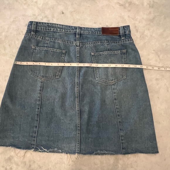 All Saints Jean Mini Skirt - Picture 6 of 6